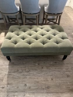 Green Ottoman