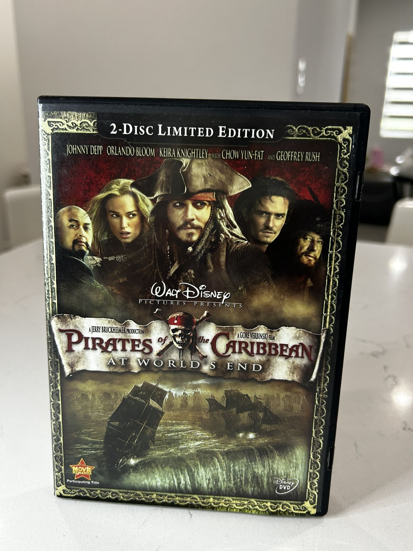 Pirates of the Caribbean: At World's End 2-Disc Limited Edition DVD Johnny Depp, Orlando Bloom