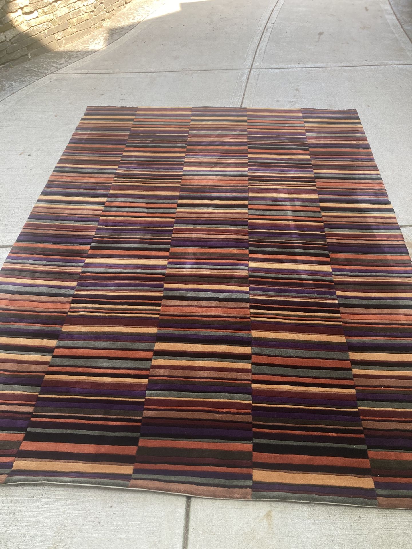 Large Plush Momeni 8x11 Area Rug - Very Special. Save Big Money Vs New