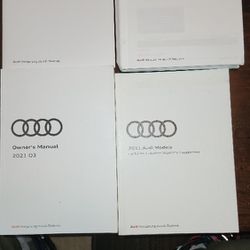 NEW OWNERS MANUAL FOR 2021 AUDI Q3. GASOLINE AND HYBRID MODELS.