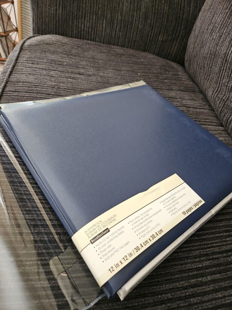 New Unused Scrapbook With Filler Pages