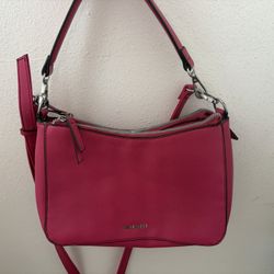 hot pink Nine West purse