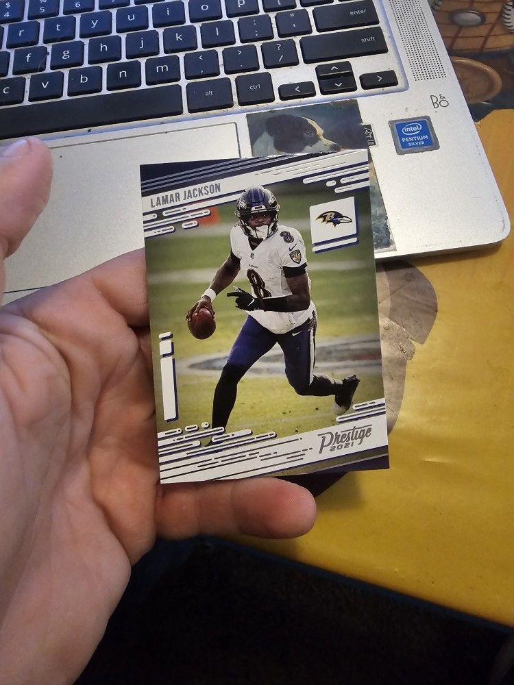 Lamar Jackson Football Card