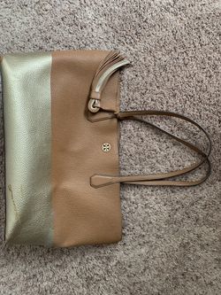 Authentic Tory Burch Leather Tote.