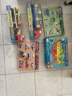 Brand New Melissa And Doug And Chuckle And Roar Toys 