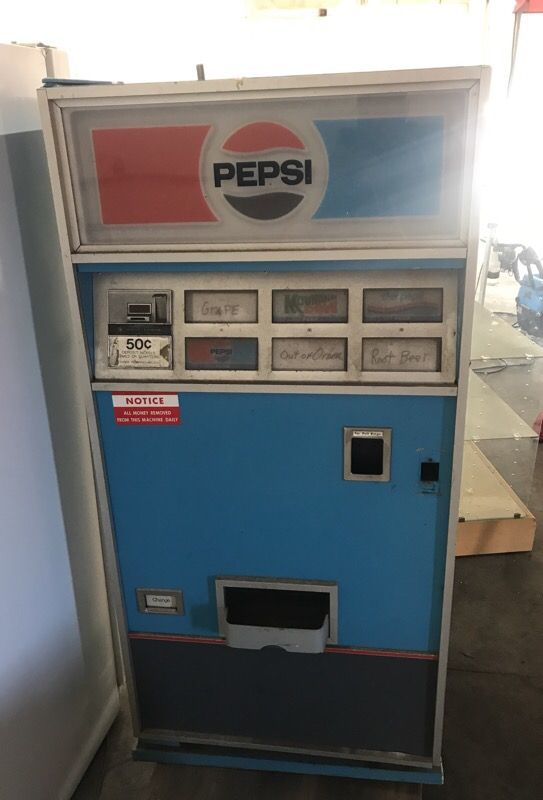 Vintage Pepsi Vending machine