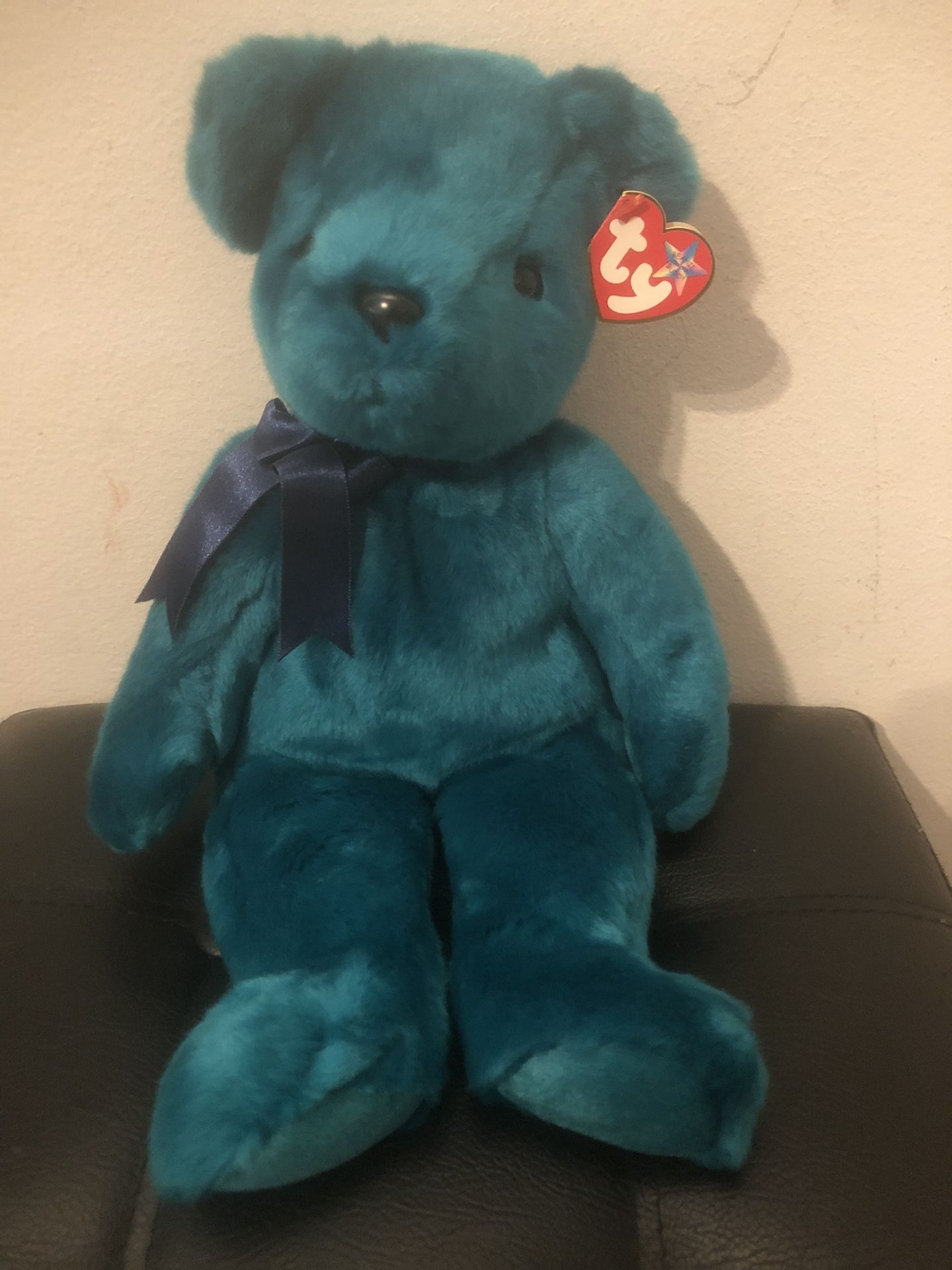 Beanie Baby Teddy Green