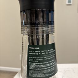 Starbucks Cold Brew Maker
