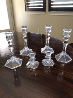 Crystal Candle Holders