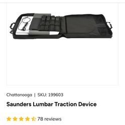 Lumbar Traction Device 
