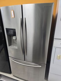 Samsung French door fridge with warranty