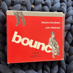 Bounce, A New Musical By Sondheim  Cd