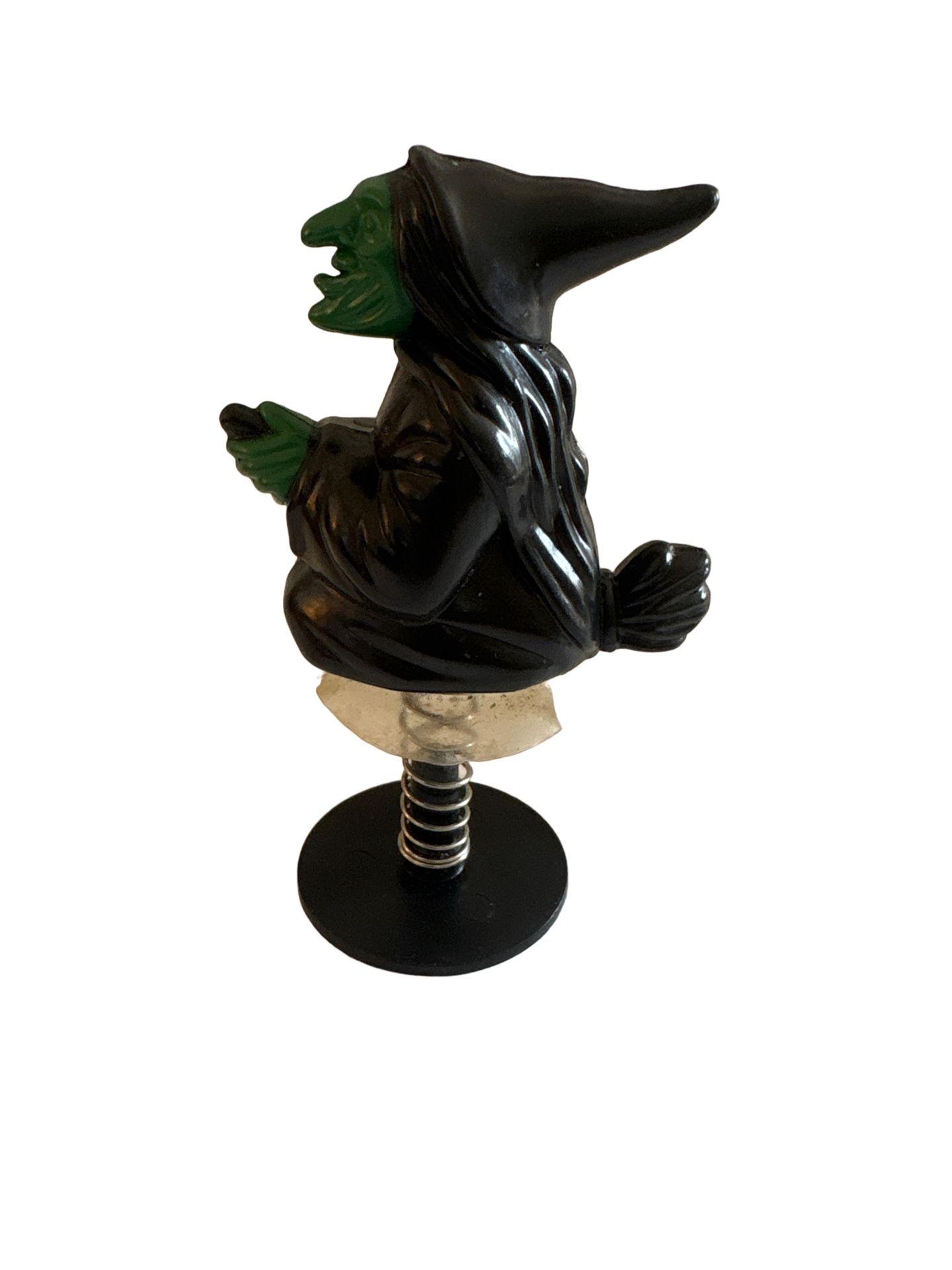 1960s Witch Spring Toy Halloween Vintage