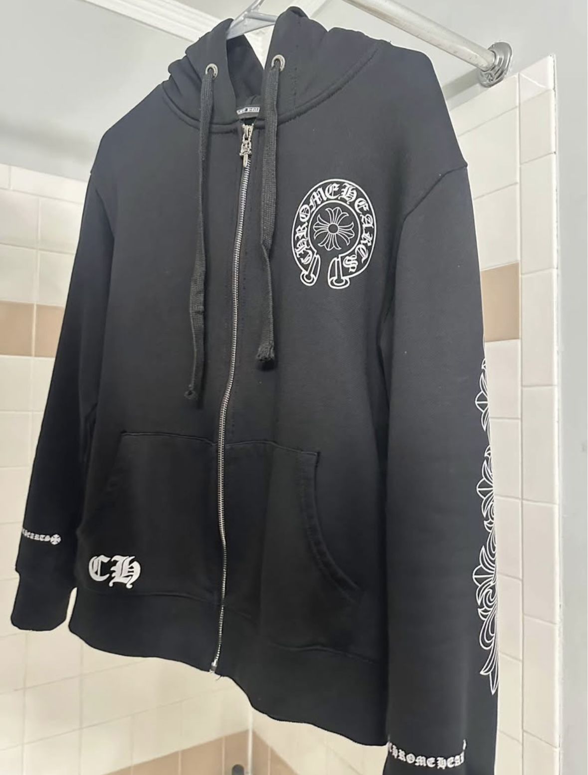 Chromehearts zip up