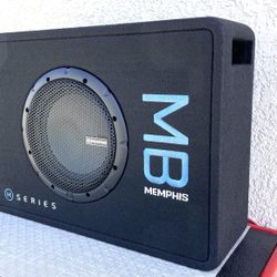 Memphis Loaded Slim Box -Car Audio Sub
