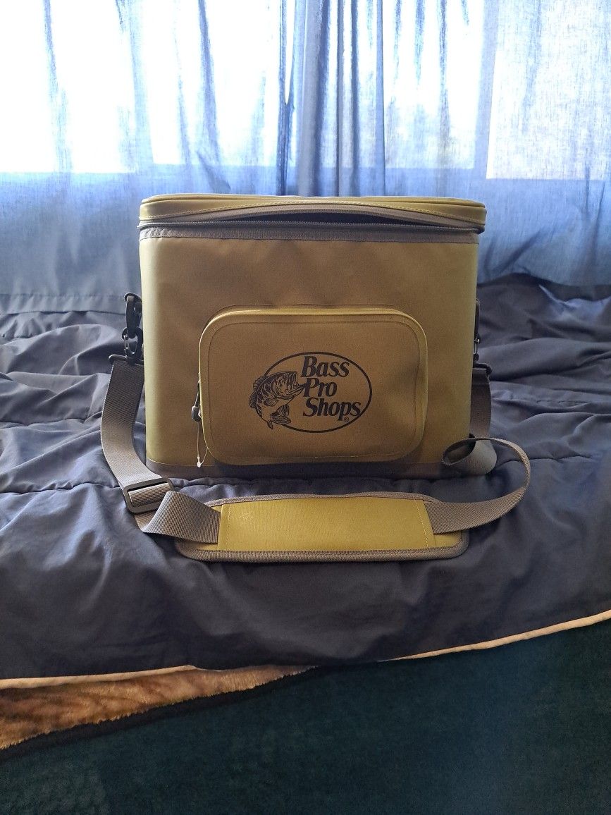 Green Bass Pro Cooler 