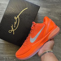 Nike Kobe 6 Protro ‘Total Orange / WNBA’ (sizes 11 & 11.5)