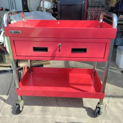 US General 1 Drawer Car Tool Box 2 Keys 