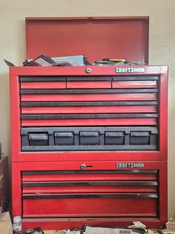 Top half Craftsman toolbox