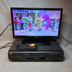 JVC VCR DVD COMBO VHS Player Recorder 