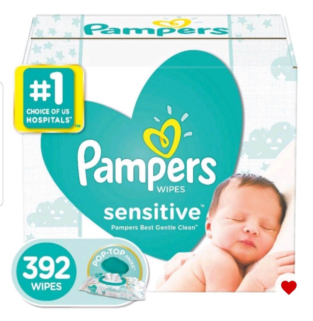 New Pampers Wipes