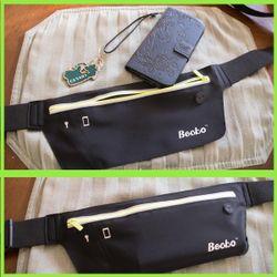 Becko Lightweight & Durable Bag/Running Belts/Runner Belt/Waist Race/Fitness