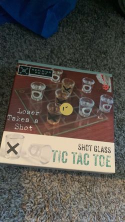Meridian Point Shot Glass Tic Tac Toe Game