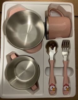 kids dinnerware set