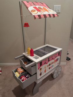 Melissa & Doug Wooden Snacks and Sweets Food Cart