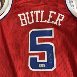 Caron butler signed jersey