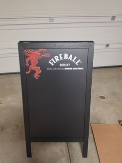 Fireball Frame chalk board