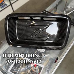 350z CARBON LICENSE PLATE 