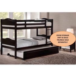 Bunk Bed Twin And Twin Not Including Mattress And Trundle 