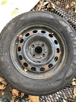 4 lugs Spare tire