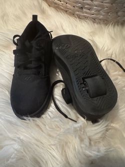 Heelys Kids Black Roller Sneakers Youth Size 3