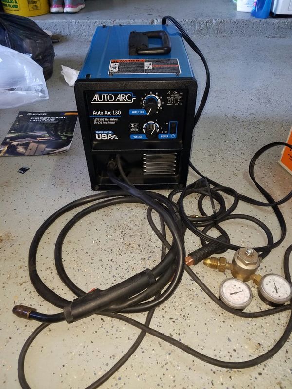 Auto arc 130 115V MIG wire welder for Sale in Grand Prairie, TX OfferUp