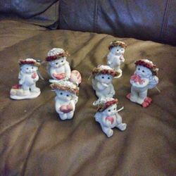 Lot Of 7 Dreamsicle Collectable Figurines