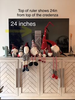Assorted Size Christmas Gnomes (nine)