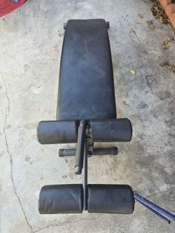 Adjustable Decline Ab Workout Bench