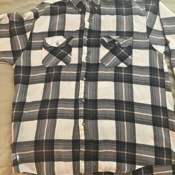 2- Men’s Northwest Blues Flannel Tall XL