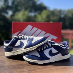 Size 7.5 - Nike Dunk Low Vintage Navy (Women’s) 2023