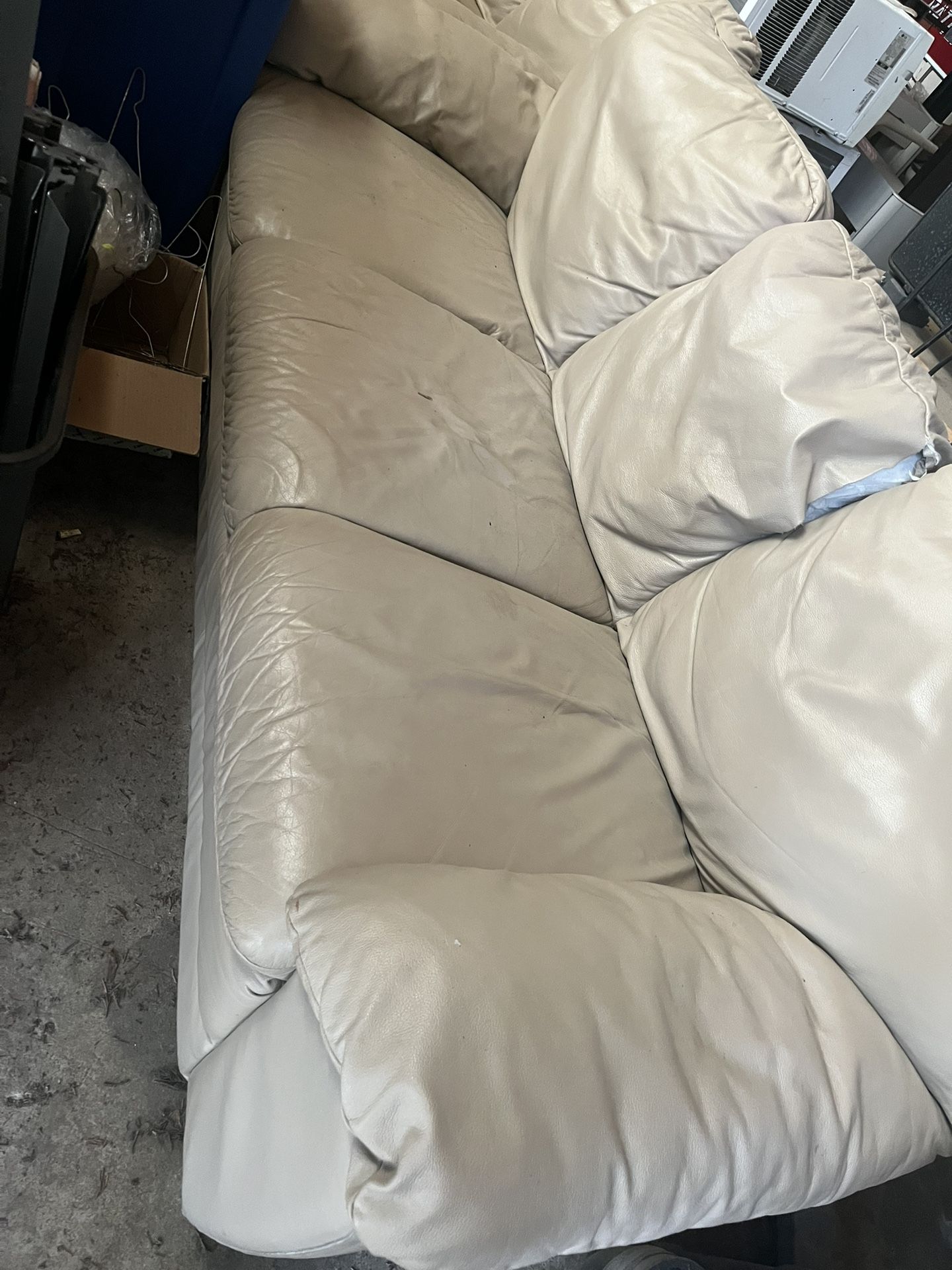 Tan Leather Couches
