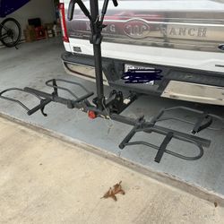 Dual Bike Hitch Rack