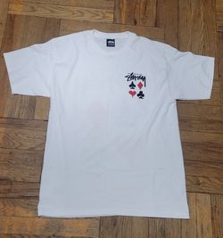Stussy White T-Shirt Size L NWOT