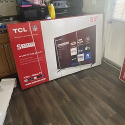 65 Inch Tcl Tv Brand New 