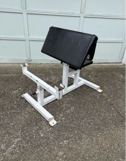 Samson Preacher curl bench. Very heavy duty