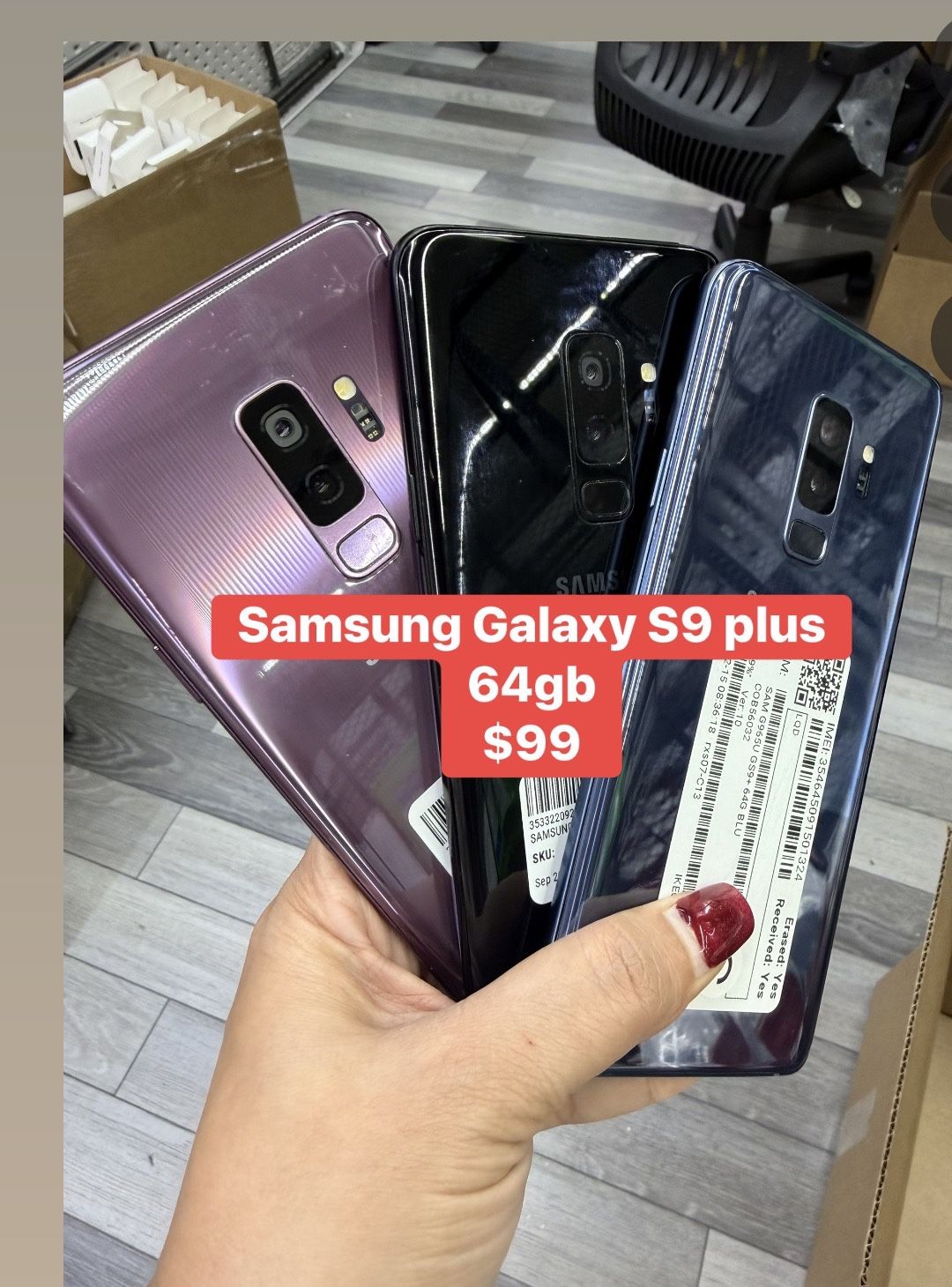 Samsung Galaxy S9 Plus 64gb Unlocked