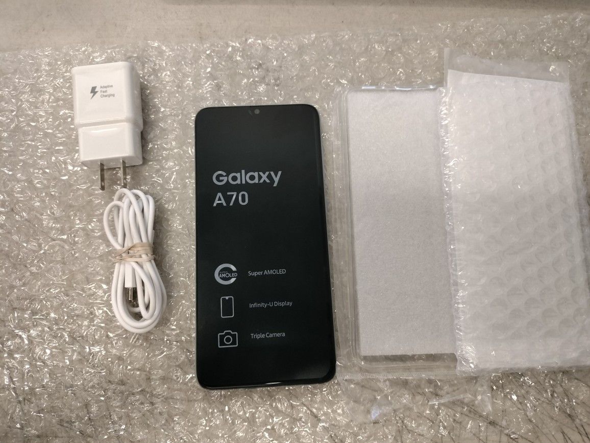 Samsung Galaxy A70 SM-A705FN/DS - 128GB - Blanco desbloqueado (Dual SIM)