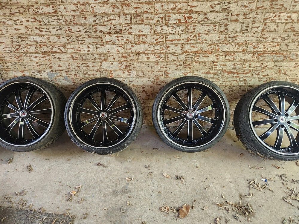 Red Sport 22 Inch Rims 