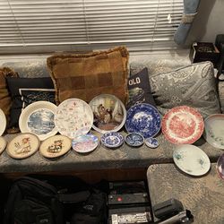 Rare, Vintage, And Antique Collector Plates 